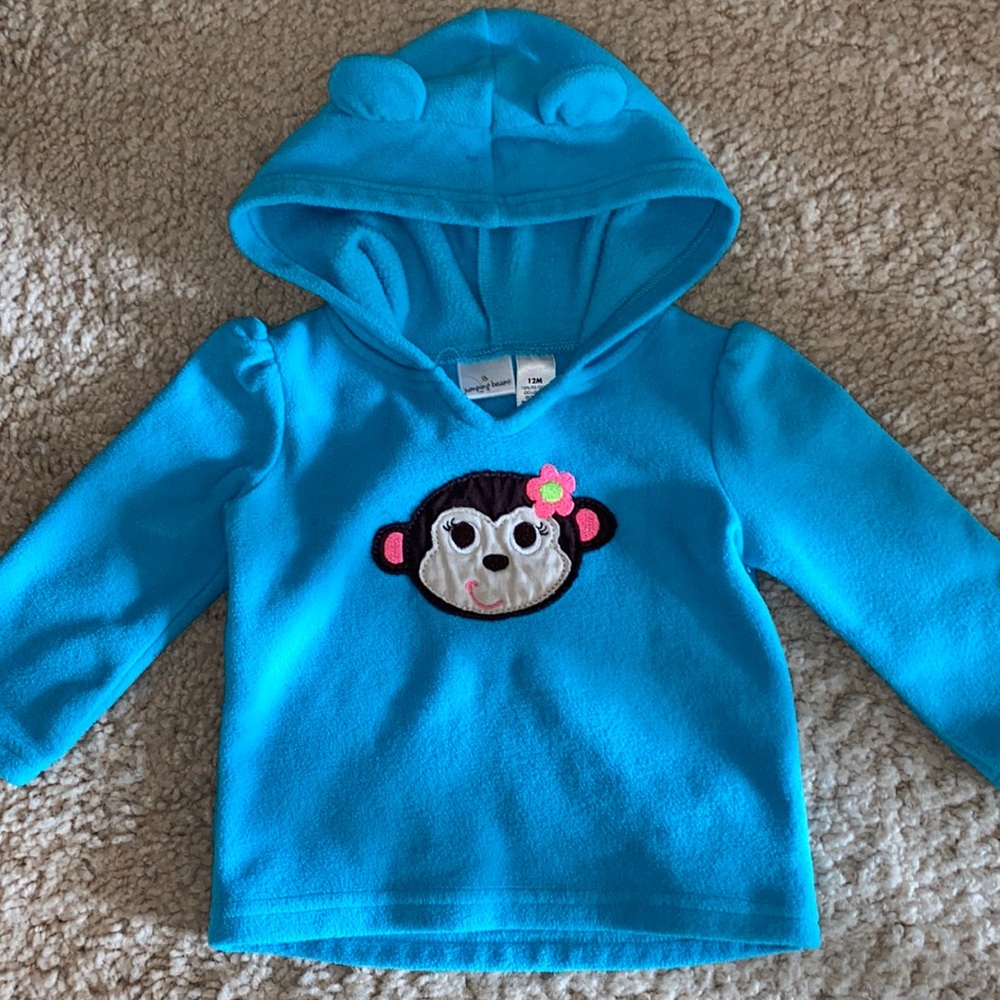 Jumping bean pull over jacket.